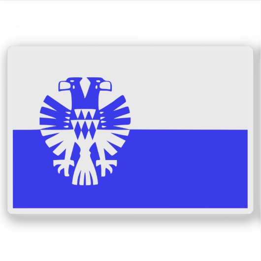 Sticker Drapeau d'Arnhem, la Pays-Bas (Devant)