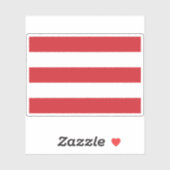 Sticker Drapeau de Bora Bora (Feuille)