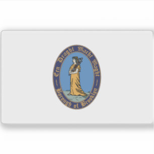 Sticker Drapeau de Brooklyn, New York