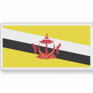 Sticker Drapeau de Brunei