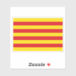 Sticker Drapeau de Catalogne