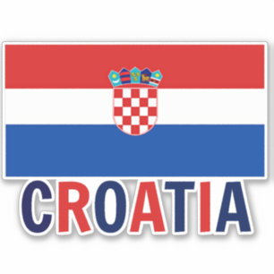 Sticker Drapeau de Croatie