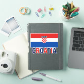 Sticker Drapeau de Croatie (Couverture iPad)
