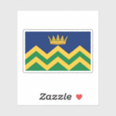 Sticker Drapeau de Cumbria (à compter de 2025) (Feuille)