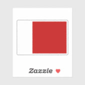 Sticker Drapeau de Dubaï (Feuille)