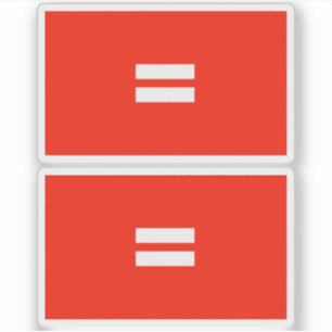 Sticker Drapeau de fierté de l'égalité