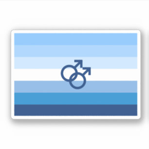 Sticker Drapeau de fierté gay MLM