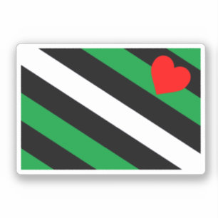 Sticker Drapeau de fierté Leather Boi