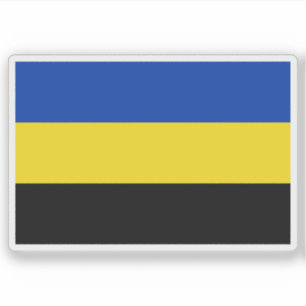 Sticker Drapeau de Gelderland, Pays-Bas