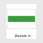 Sticker Drapeau de Groningen, la Pays-Bas (Feuille)