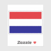Sticker Drapeau de Guaranda, Equateur (Feuille)