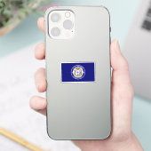 Sticker Drapeau de Hartford, Connecticut (Téléphone)