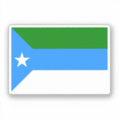 Sticker Drapeau de Jubaland, Somalie (Recto)