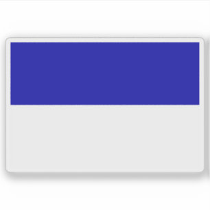 Sticker Drapeau de Kadaň, République tchèque