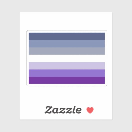 Sticker Drapeau de la fierté lesbienne (Bouton) (Feuille)