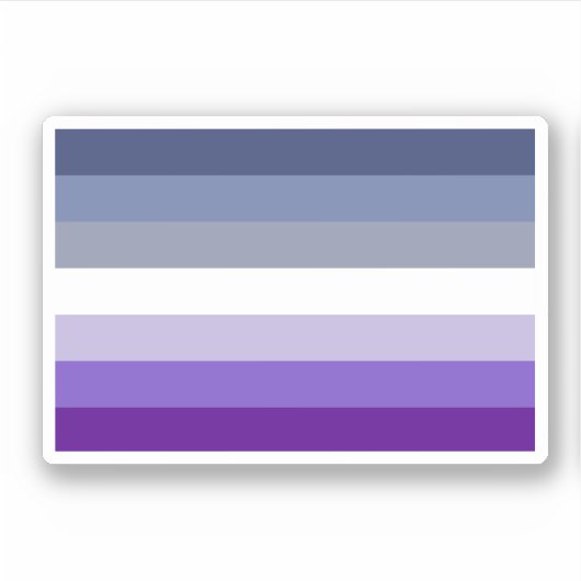 Sticker Drapeau de la fierté lesbienne (Bouton) (Devant)