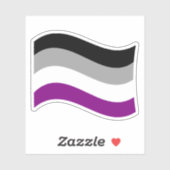 Sticker Drapeau de la fierté sexuelle (Feuille)
