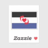 Sticker Drapeau de la fierté Switch (Feuille)