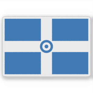 Sticker Drapeau de la Force aérienne hellénique, Grèce (19