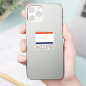 Sticker Drapeau de la Nouvelle-Orléans (Téléphone)