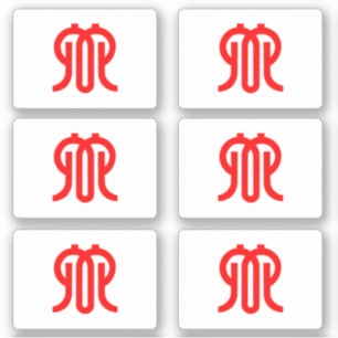 Sticker Drapeau de la préfecture de Kanagawa, Japon