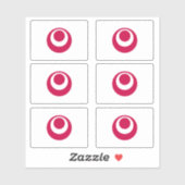 Sticker Drapeau de la préfecture d'Okinawa, Japon (Feuille)