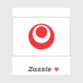 Sticker Drapeau de la préfecture d'Okinawa, Japon (Feuille)