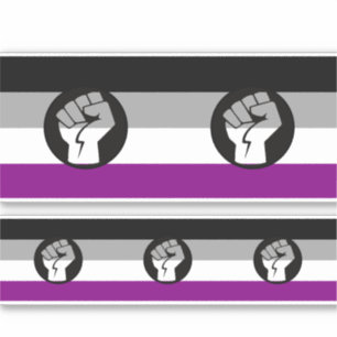 Sticker Drapeau de la protestation sexuelle