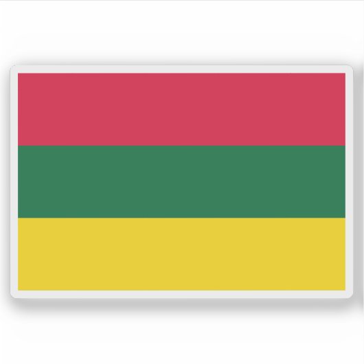 Sticker Drapeau de la Régence d'Alger, Algérie (Devant)