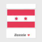 Sticker Drapeau de la République de Sonora (Feuille)