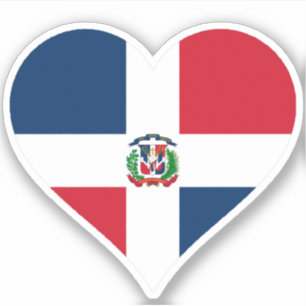 Sticker Drapeau de la République Dominicaine