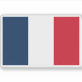 Sticker Drapeau de la République française (France) (Devant)