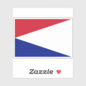 Sticker Drapeau de la République Natalia, Afrique (Feuille)