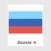 Sticker Drapeau de la République populaire de Lougansk (Feuille)