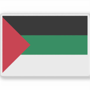 Sticker Drapeau de la Révolution arabe (1948-1959)