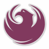 Sticker Drapeau de la ville de Phoenix Arizona (Devant)