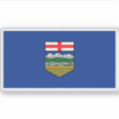 Sticker Drapeau de l'Alberta (Devant)