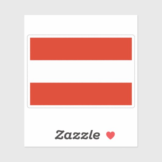 Sticker Drapeau de l'Archdouché d'Autriche (1453-1804) (Feuille)