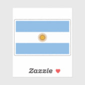 Sticker Drapeau de l'Argentine (Feuille)