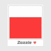 Sticker Drapeau de Lausanne, Suisse (Feuille)