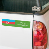 Sticker Drapeau de l'Azerbaïdjan (Sur camion)