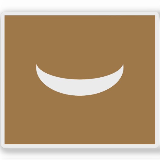 Sticker Drapeau de l'Empire Bornu (1380-1884) (Devant)