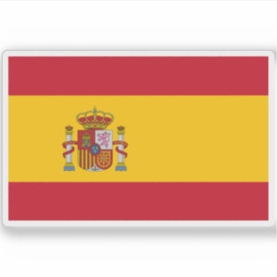 Sticker Drapeau de l'Espagne