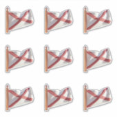 Sticker Drapeau de l'État d'Alabama (Devant)