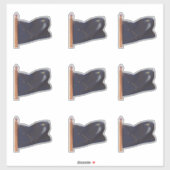 Sticker Drapeau de l'État d'Alaska (Feuille)