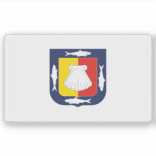 Sticker Drapeau de l'état de Basse Californie du Sud, Mexi