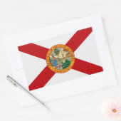 Sticker drapeau de l'État de Floride (Enveloppe)