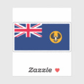 Sticker drapeau de l'État de l'Australie du Sud, Commonwea (Feuille)