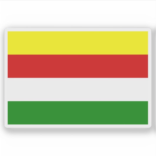 Sticker Drapeau de l'État de l'Indonésie orientale (Devant)