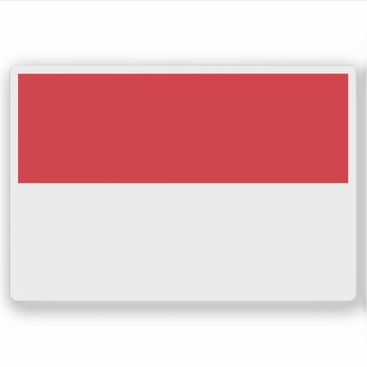 Sticker Drapeau de l'état de Vorarlberg, Autriche (Devant)